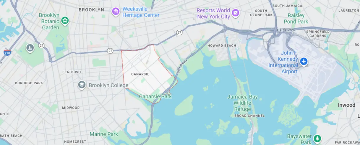 Areas We Serve in Canarsie Areas We Serve in Canarsie